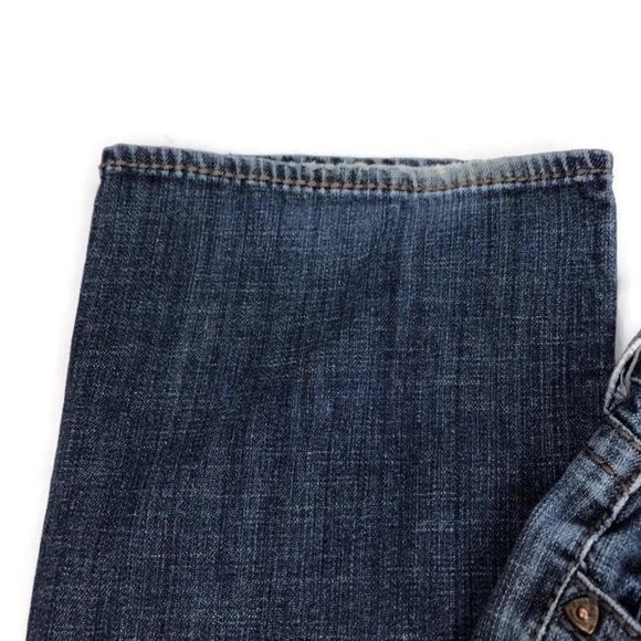 Lucky Brand Women's Size 6/28 Sweet N Low Dark Wash Distressed Bootcut J… - Picture 5 of 12